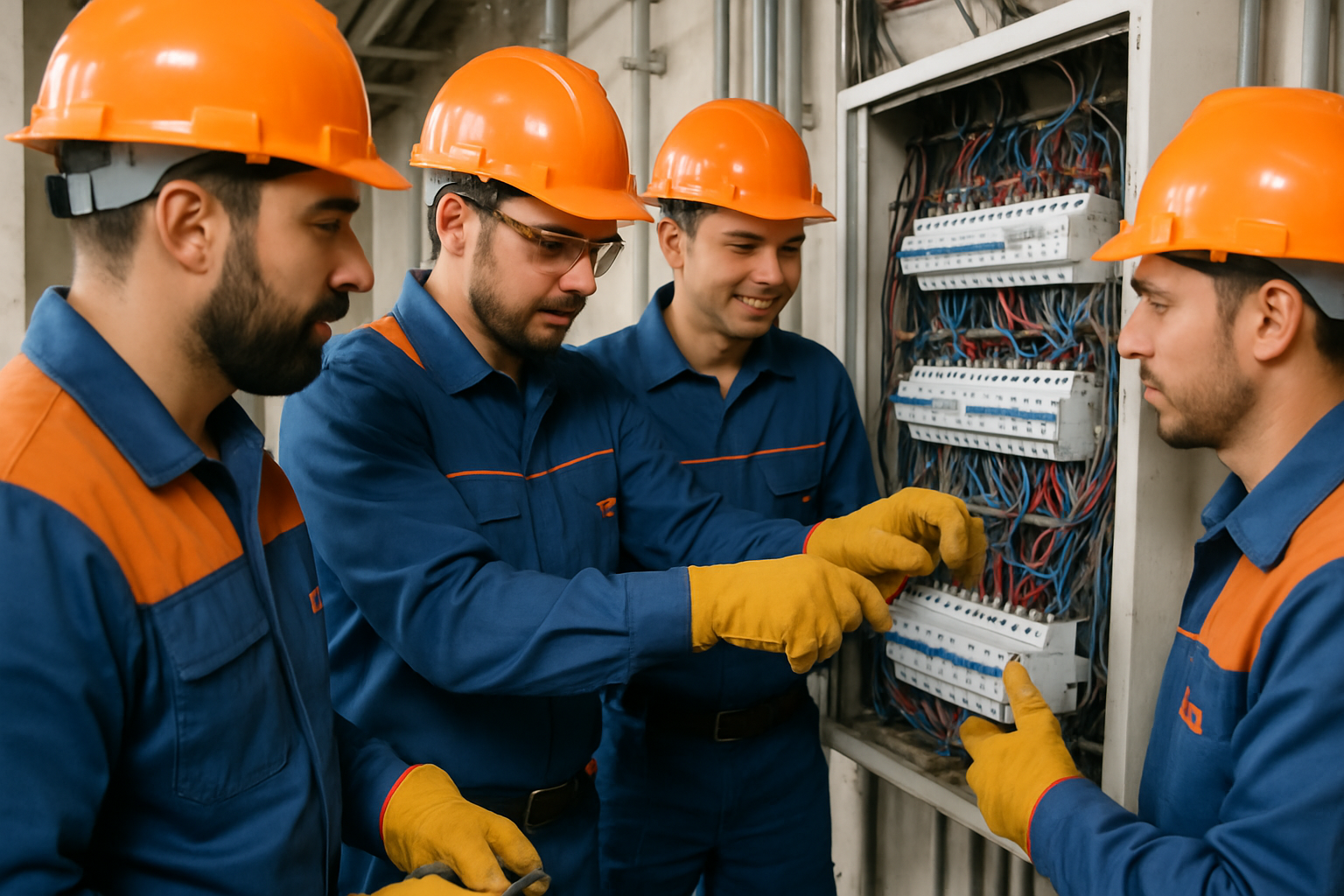 Equipe EJB Elétrica e Manutenção